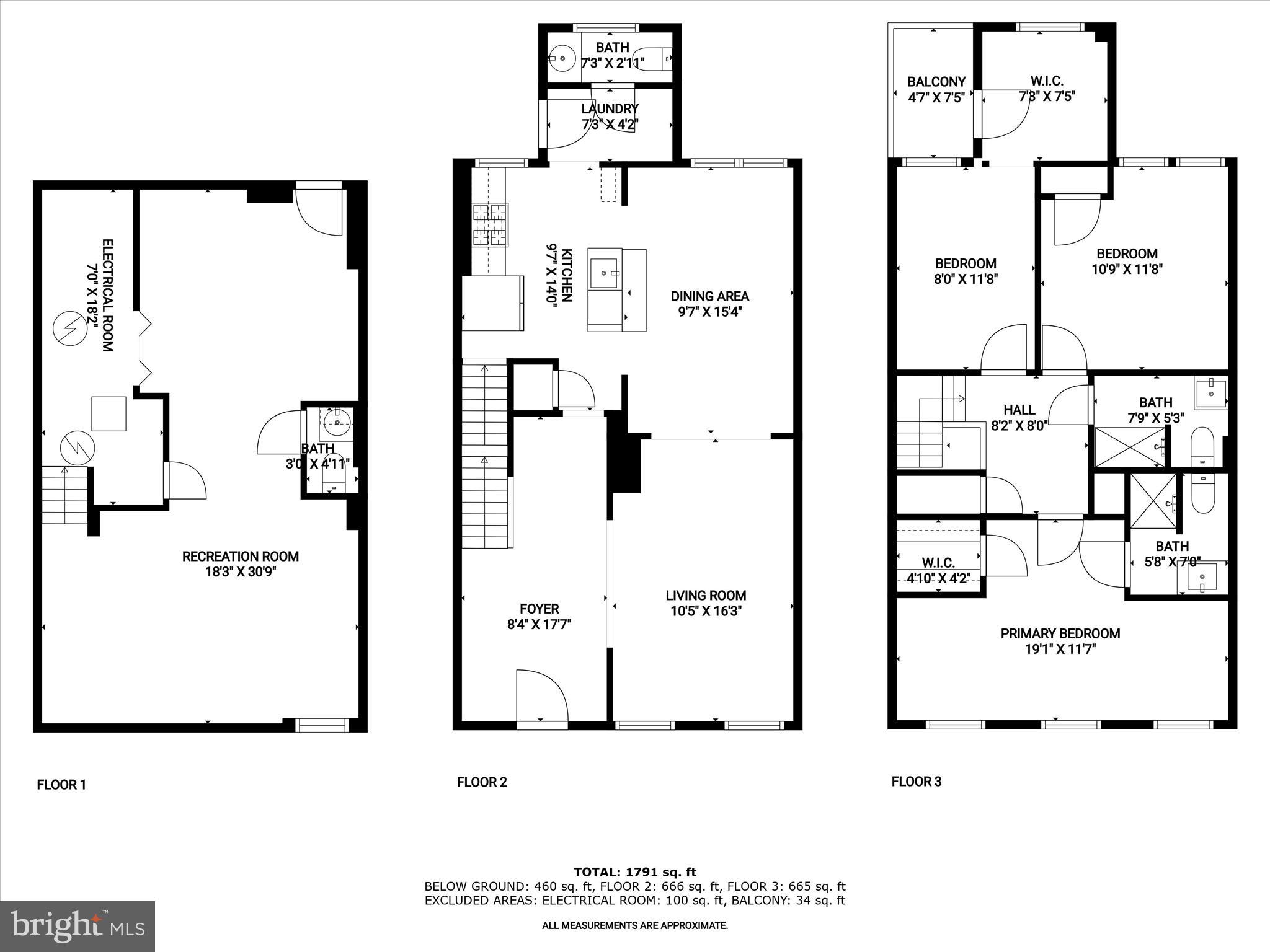 732 Edgewood Street Baltimore, MD 21229 - Photo 41 of 41 a picture of a floor plan