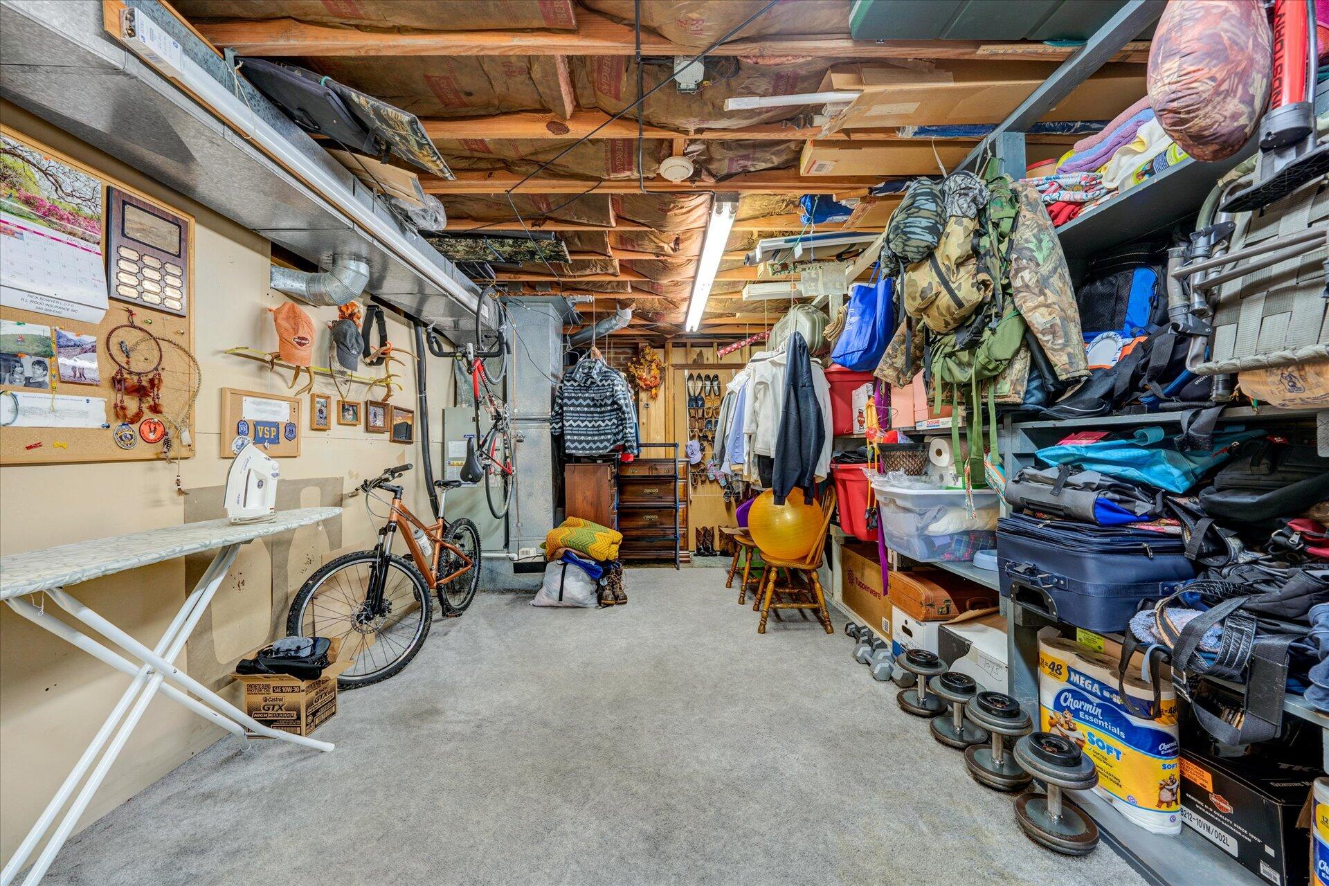 111 Deep Dell Road Salem, VA 24153 - Photo 26 of 39 a view of a storage room with racks