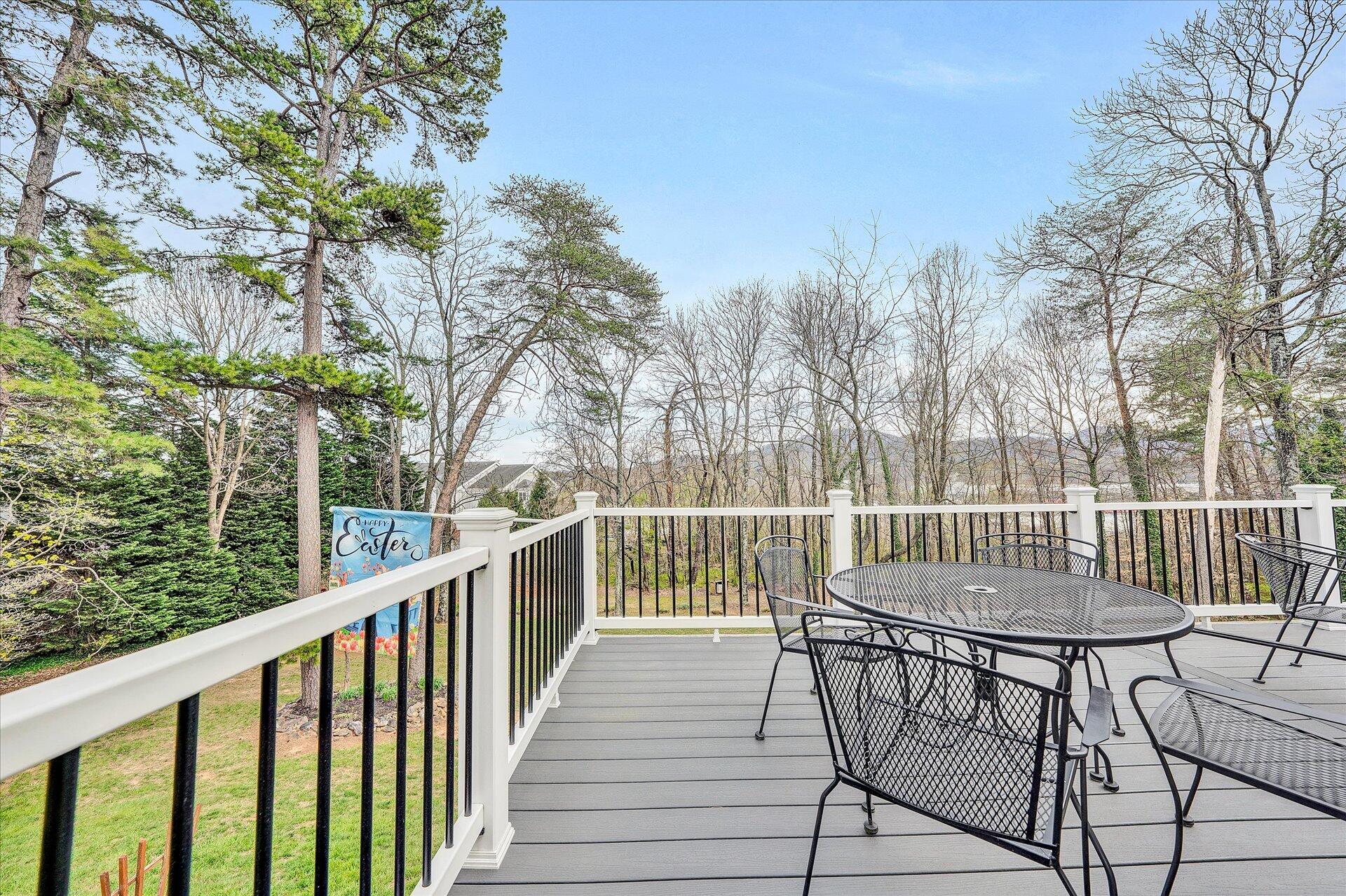 111 Deep Dell Road Salem, VA 24153 - Photo 30 of 39 a view of a chairs and table on the deck