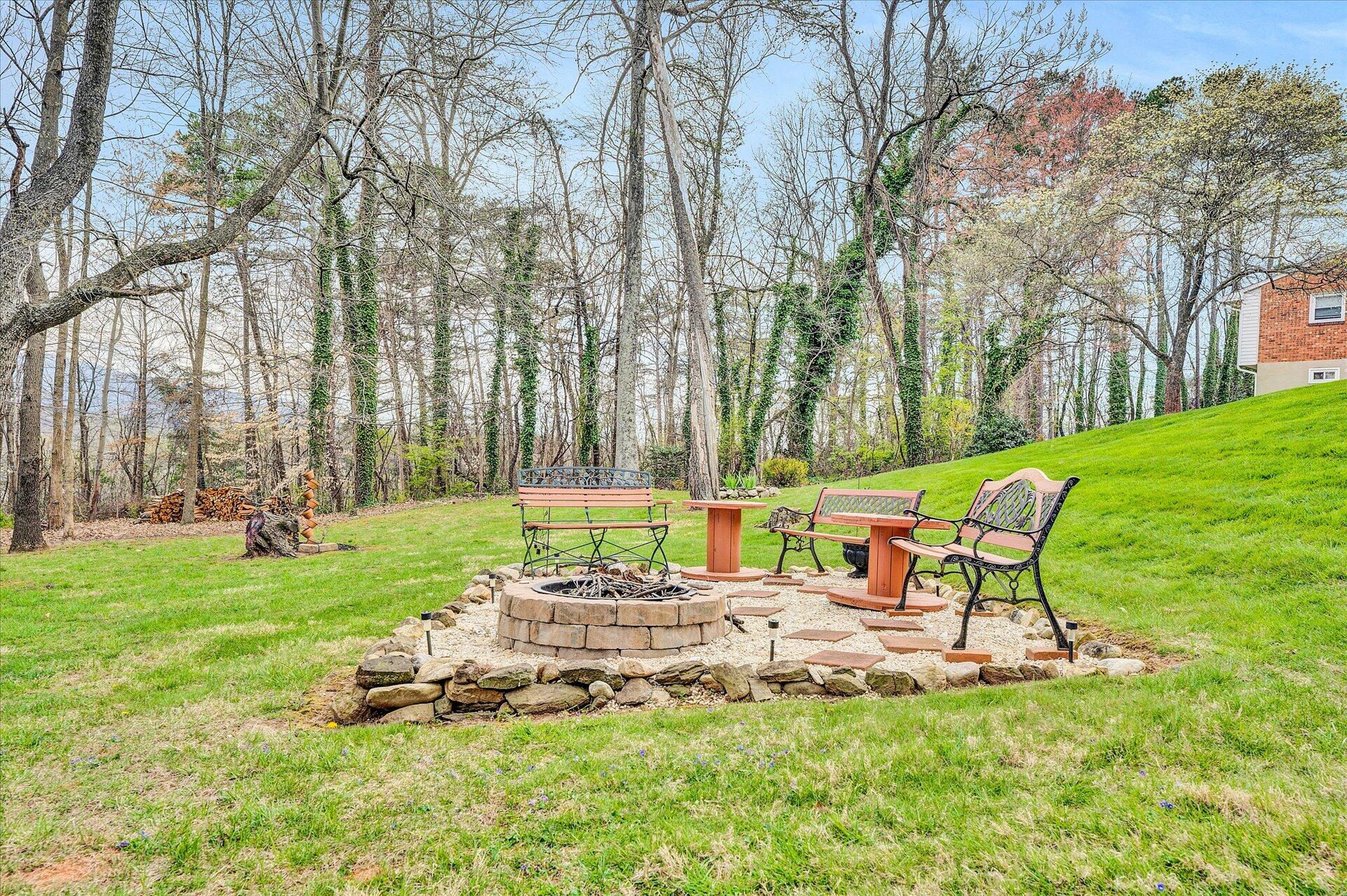 111 Deep Dell Road Salem, VA 24153 - Photo 34 of 39 a garden view with a seating space