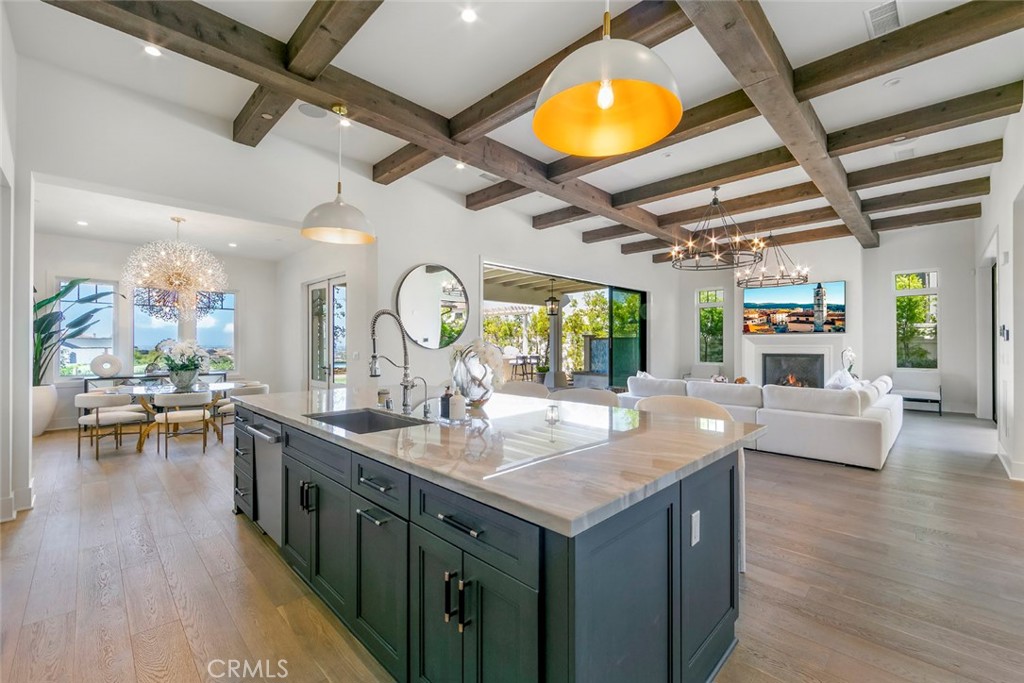 5 Rancho Elastico Road Rolling Hills Estates, CA 90274 - Photo 3 of 48 a kitchen with sink and cabinets
