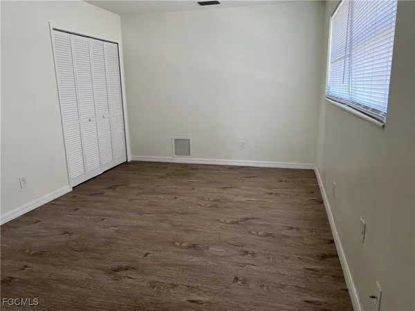 wooden floor in an empty room