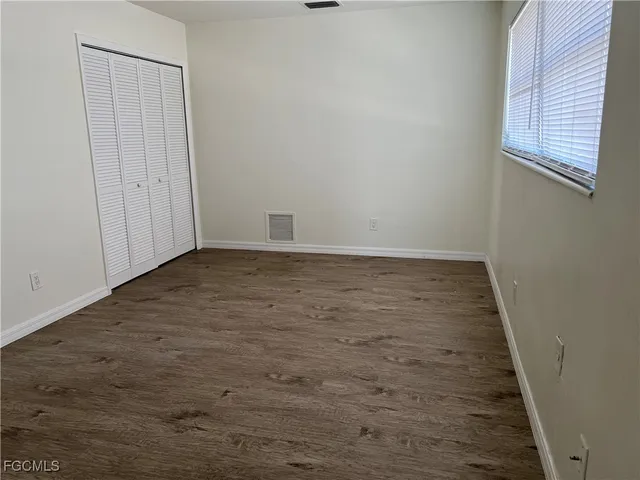 wooden floor in an empty room