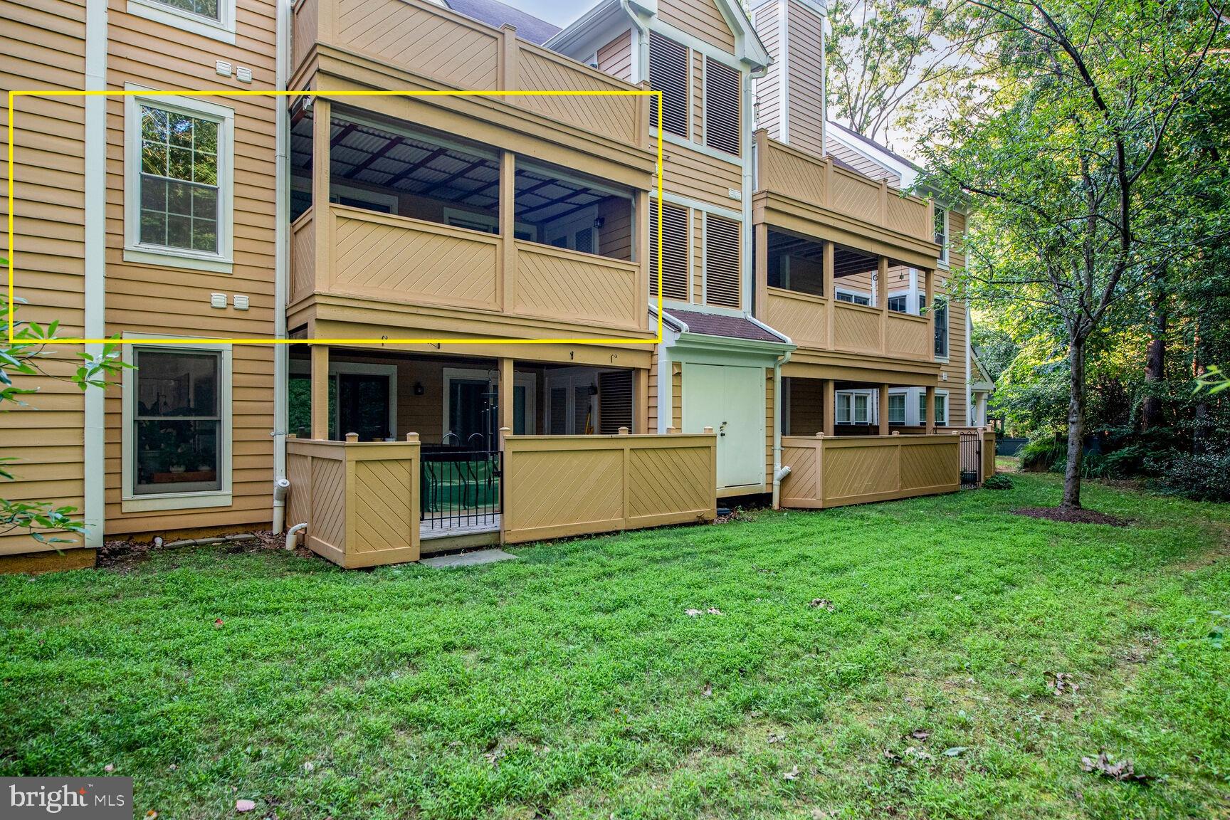1497 Church Hill Place Reston, VA 20194 - Photo 30 of 30 Rear balcony (2nd floor)
