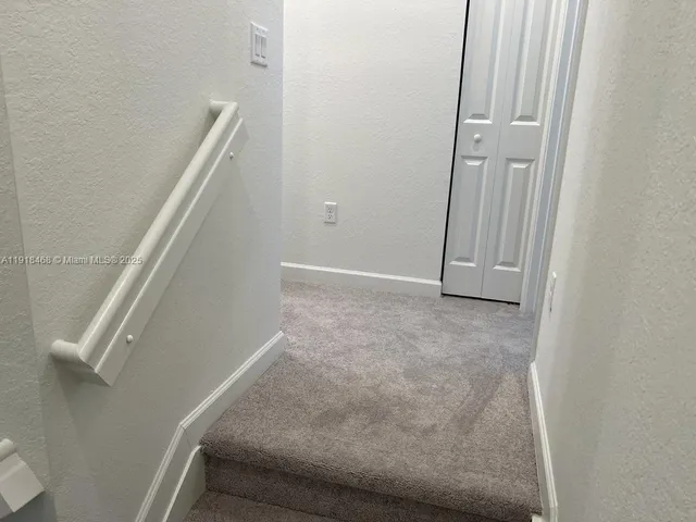 a view of a small space