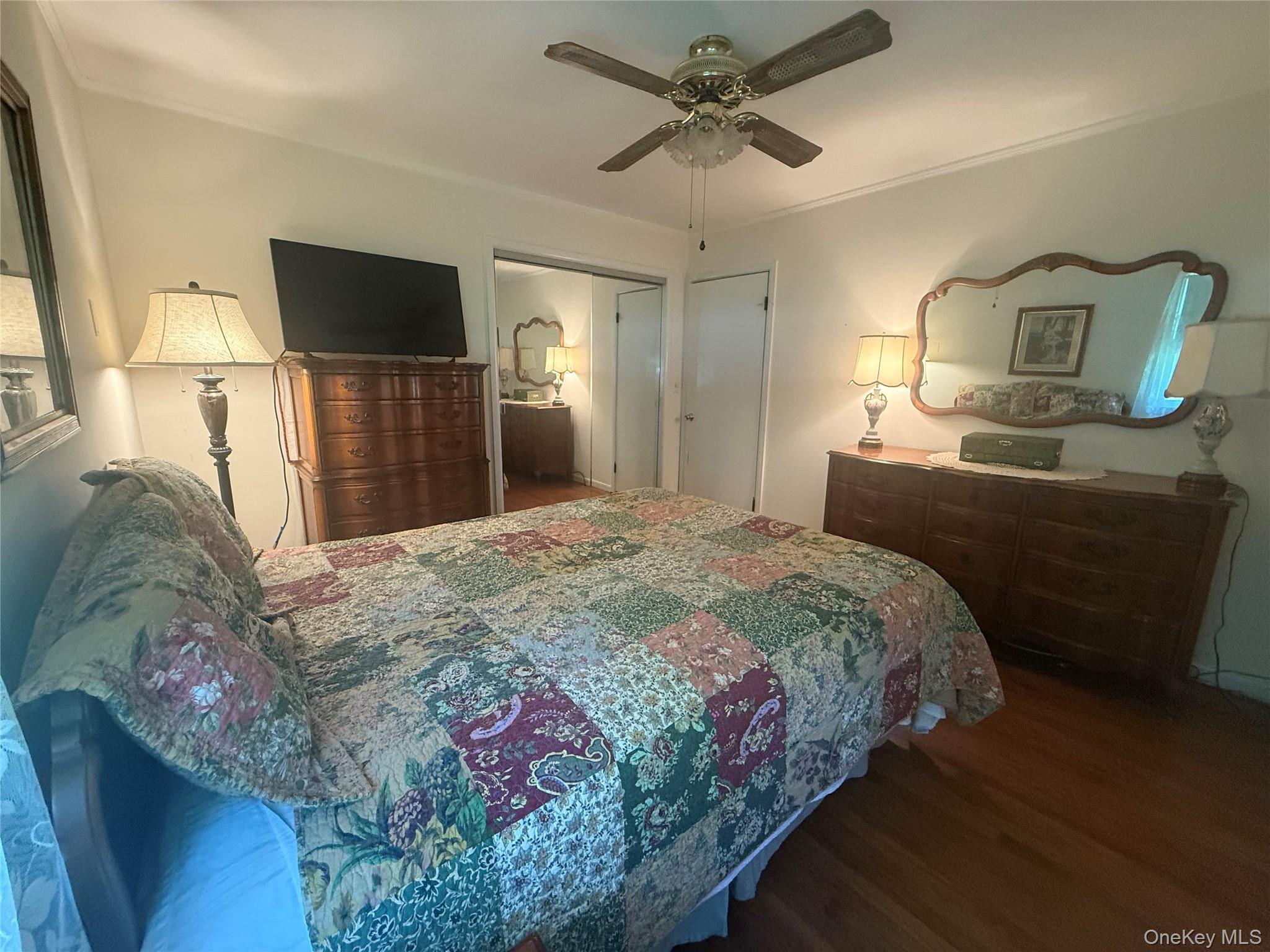 75 Midway Road Amenia, NY 12501 - Photo 12 of 15 a spacious bedroom with a bed and a flat screen tv