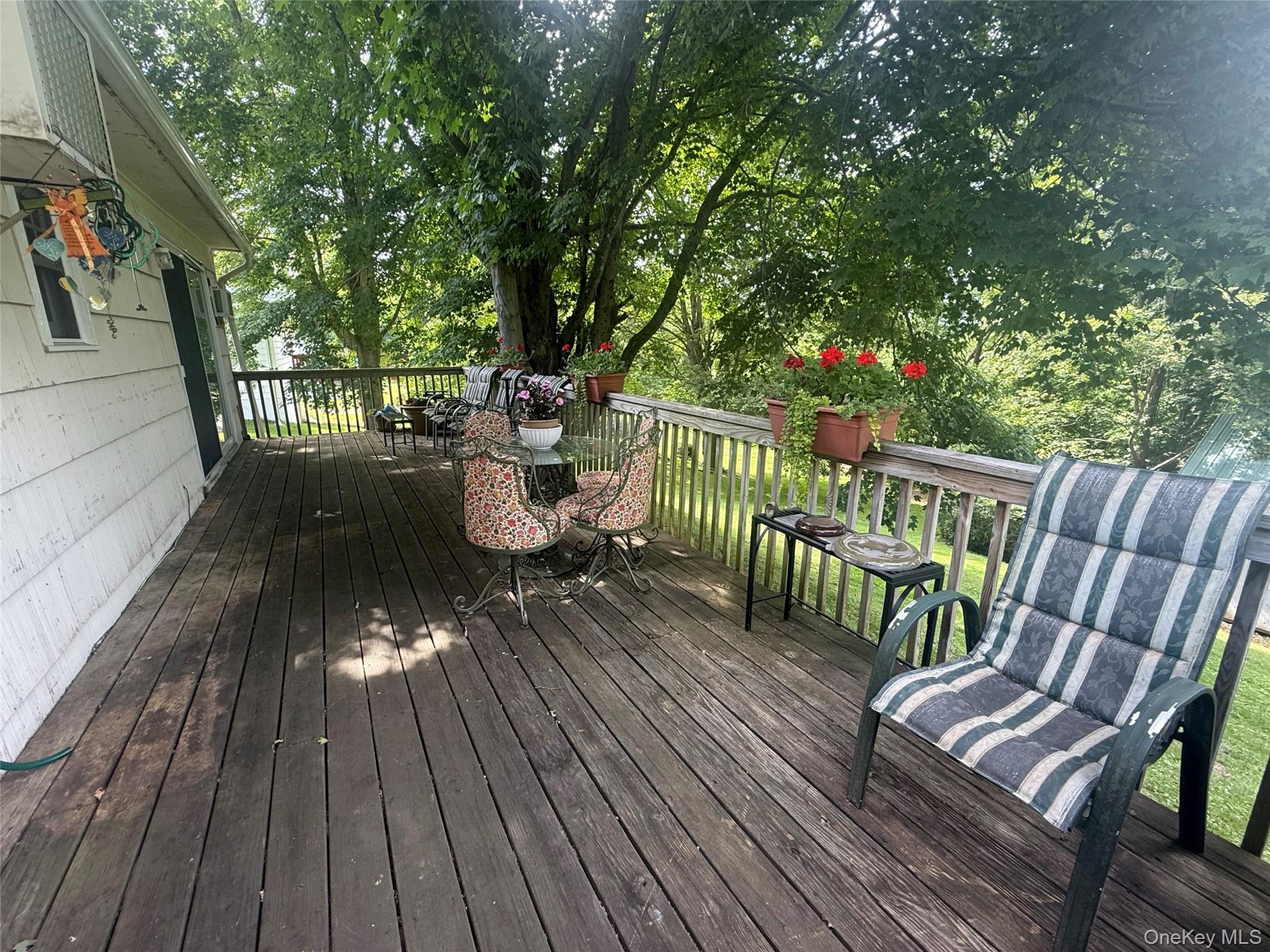 75 Midway Road Amenia, NY 12501 - Photo 6 of 15 a view of balcony with furniture and wooden deck