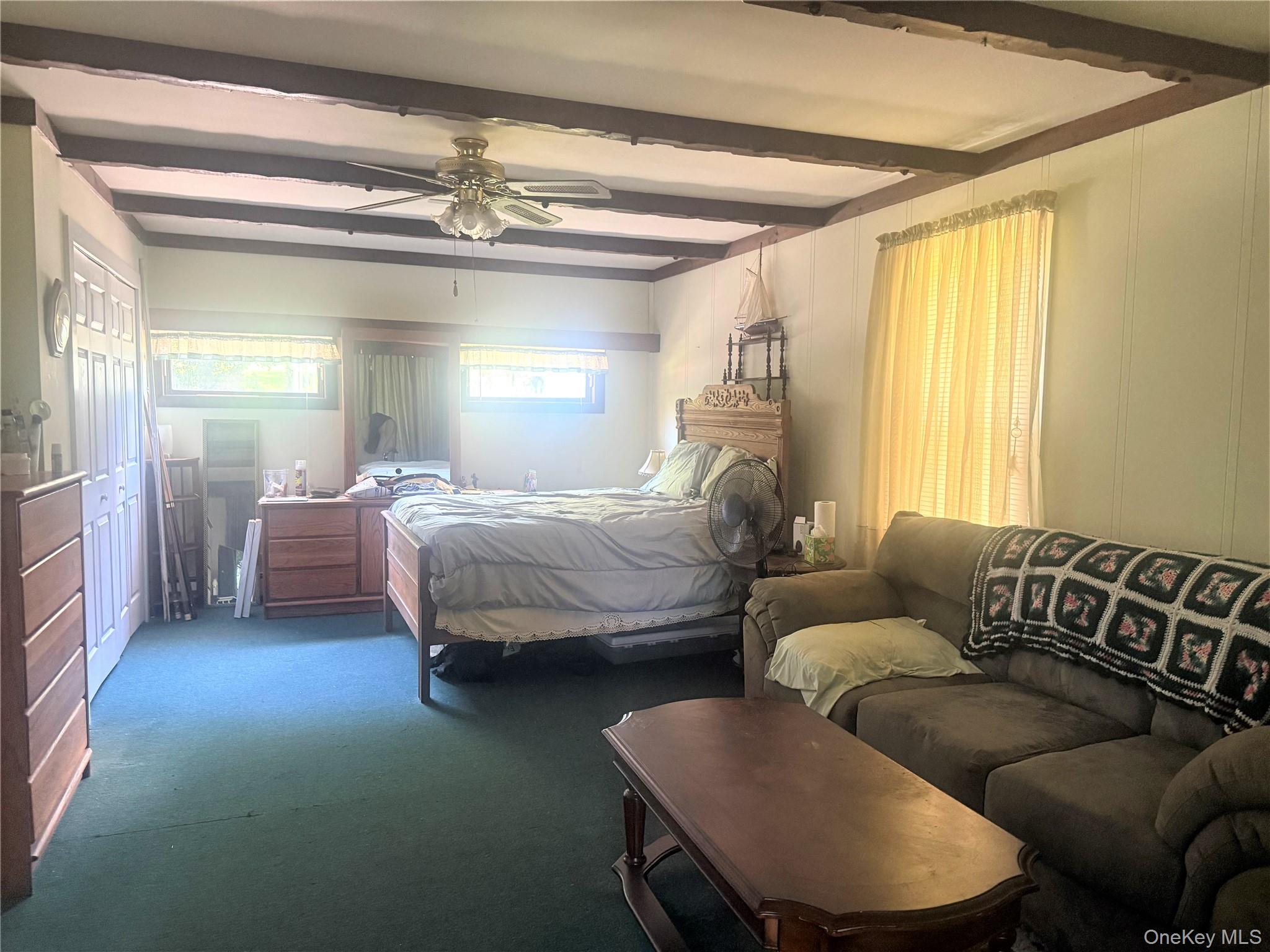 75 Midway Road Amenia, NY 12501 - Photo 7 of 15 a bedroom with furniture and a large window