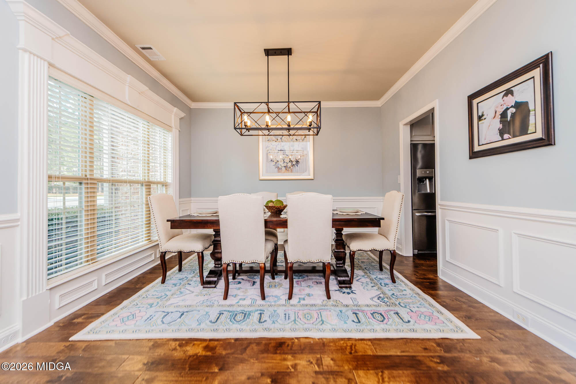 112 Bainbridge Lane Perry, GA 31069 - Photo 14 of 37 a view of a dining room with furniture window and wooden floor