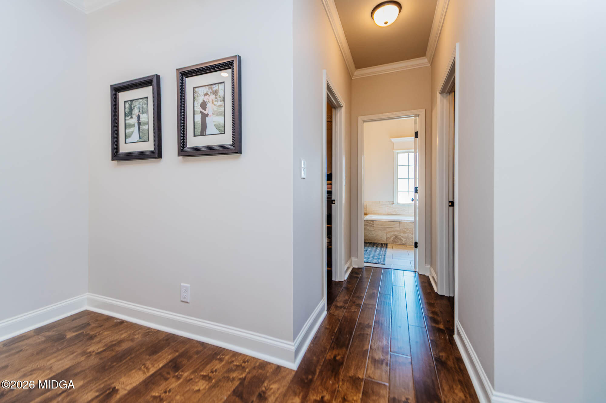 112 Bainbridge Lane Perry, GA 31069 - Photo 26 of 37 a view of a hallway with wooden floor