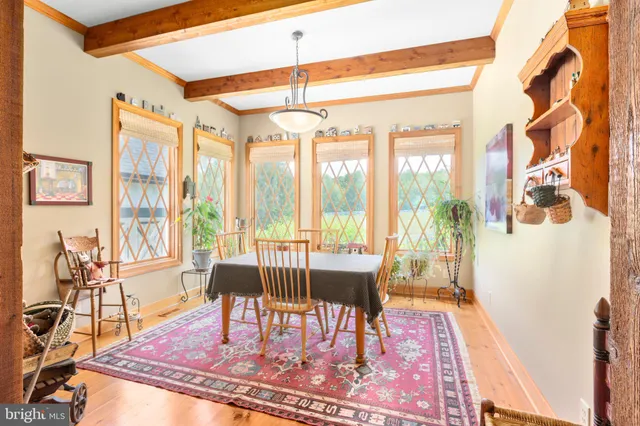 a front view of a house with plants and trees
