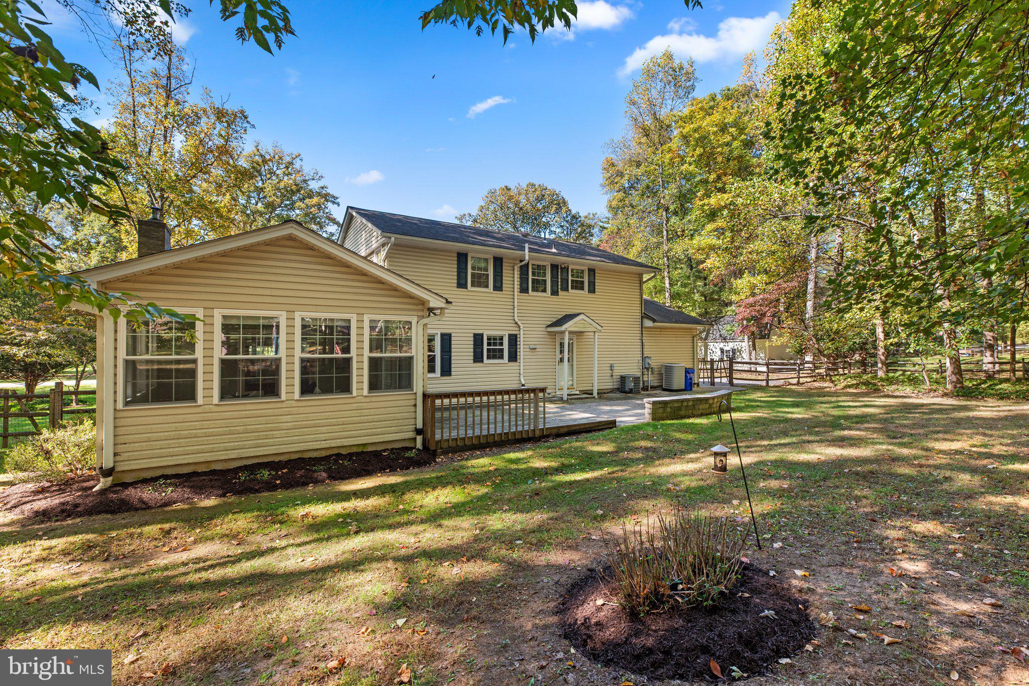 3321 Sharp Road Glenwood, MD 21738 - Photo 55 of 68 Rearview of sunroom and patio.