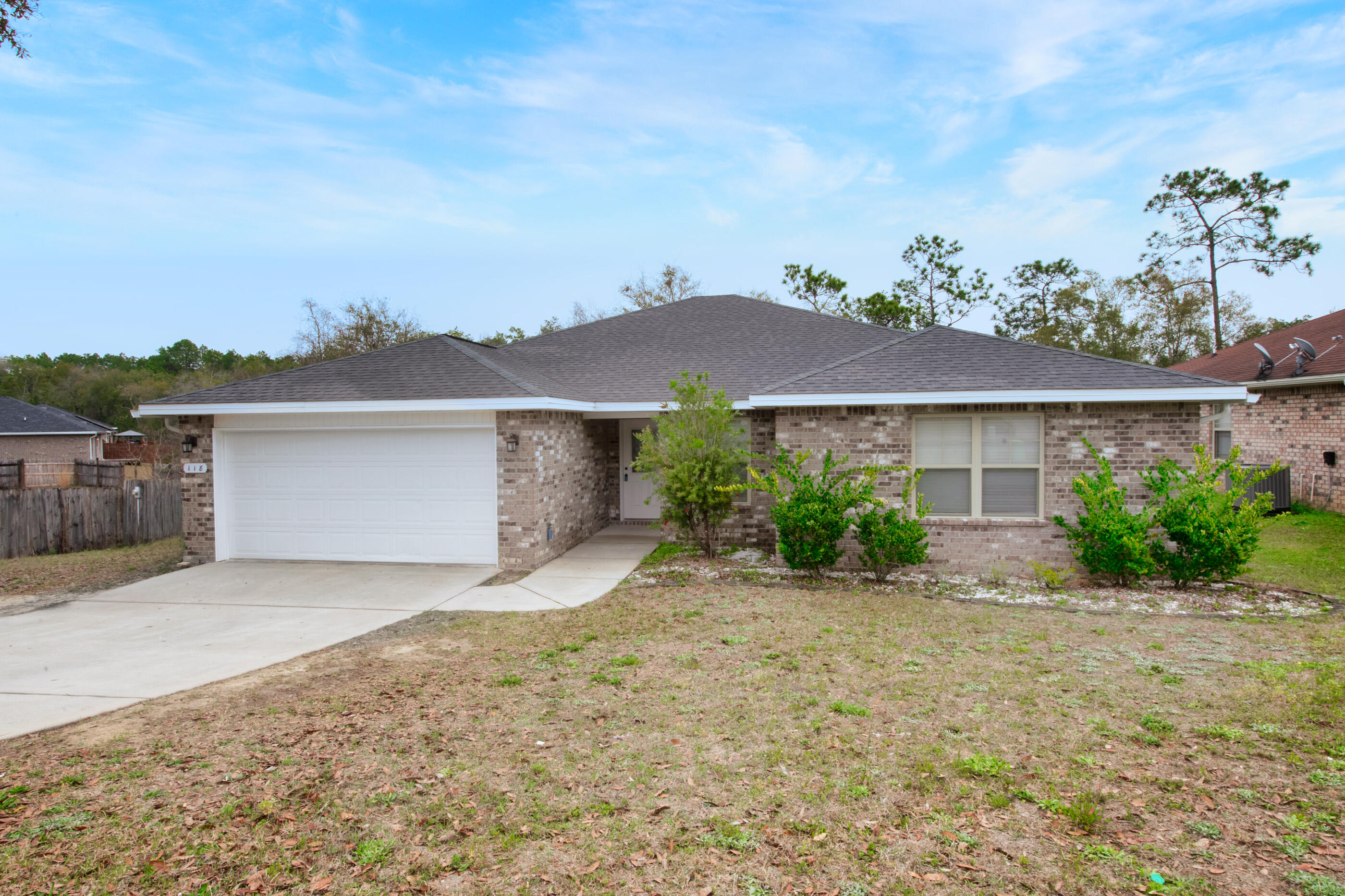 118 Trailwood Lane Crestview, FL 32539 - Photo 31 of 32 front view of house with a yard