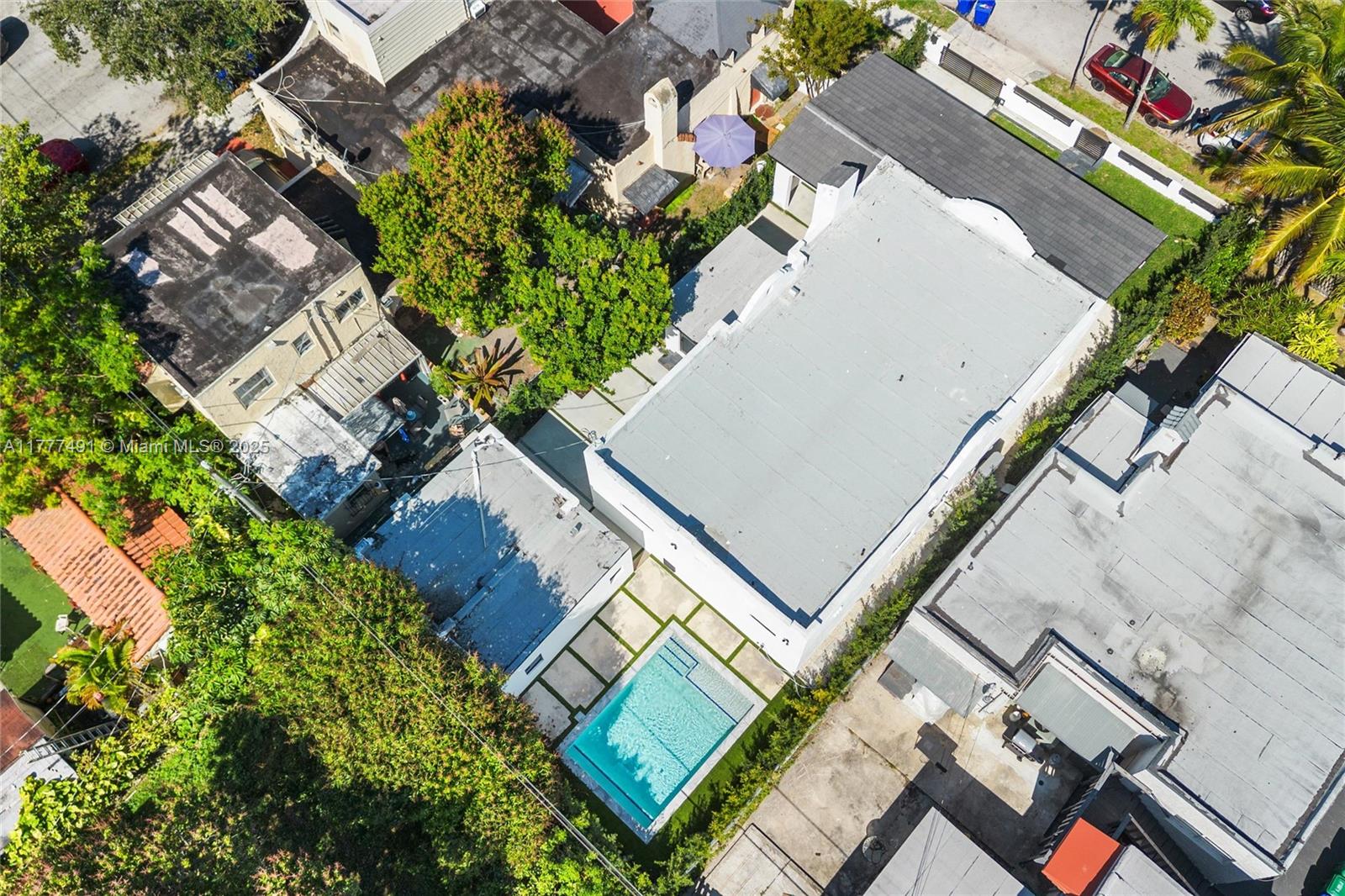 2268 Southwest 16th Terrace Miami, FL 33145 - Photo 28 of 34 an aerial view of a house