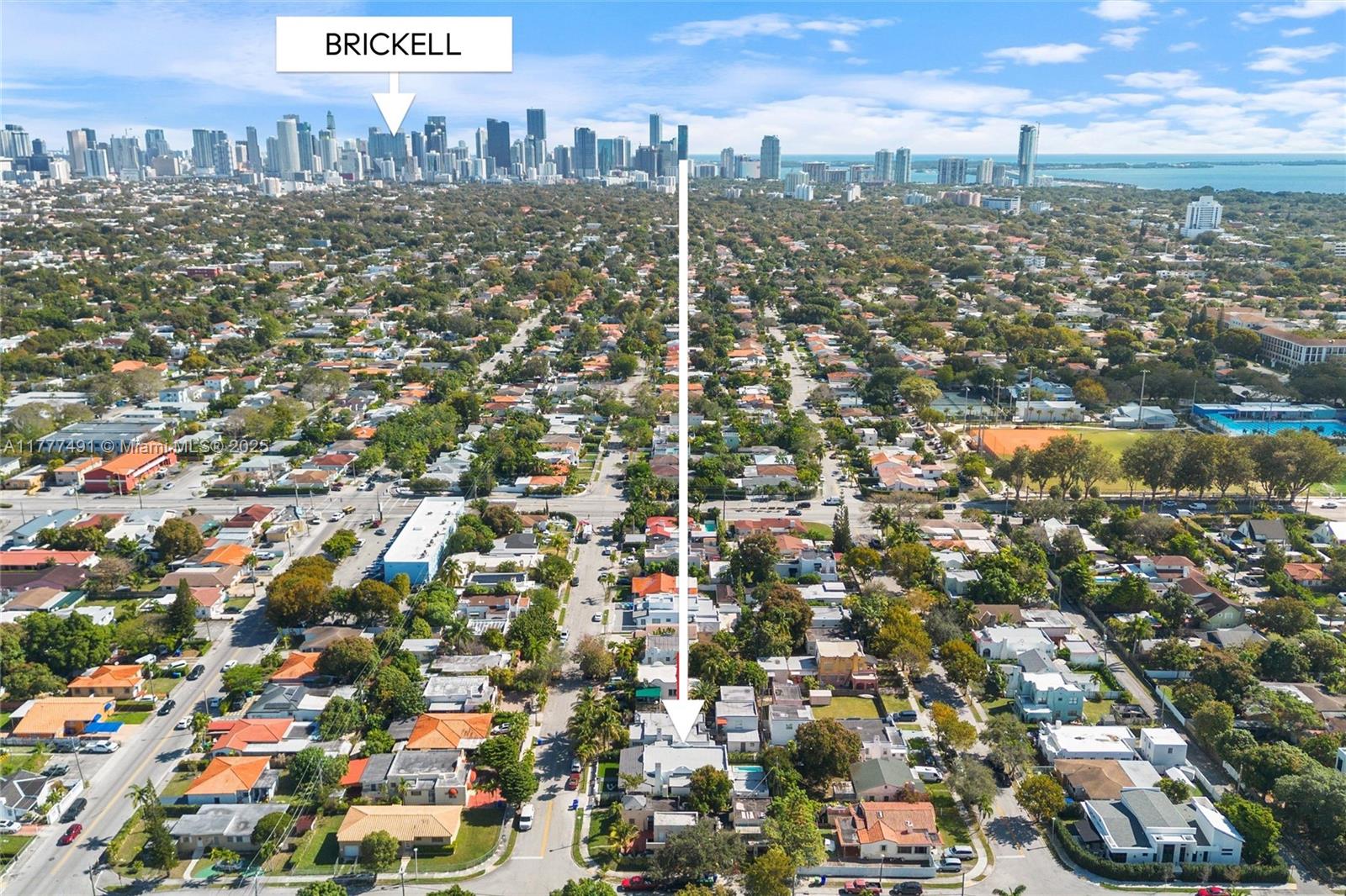 2268 Southwest 16th Terrace Miami, FL 33145 - Photo 33 of 34 a view of a city