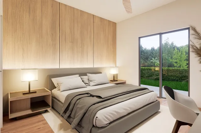 a spacious bathroom with a tub and shower