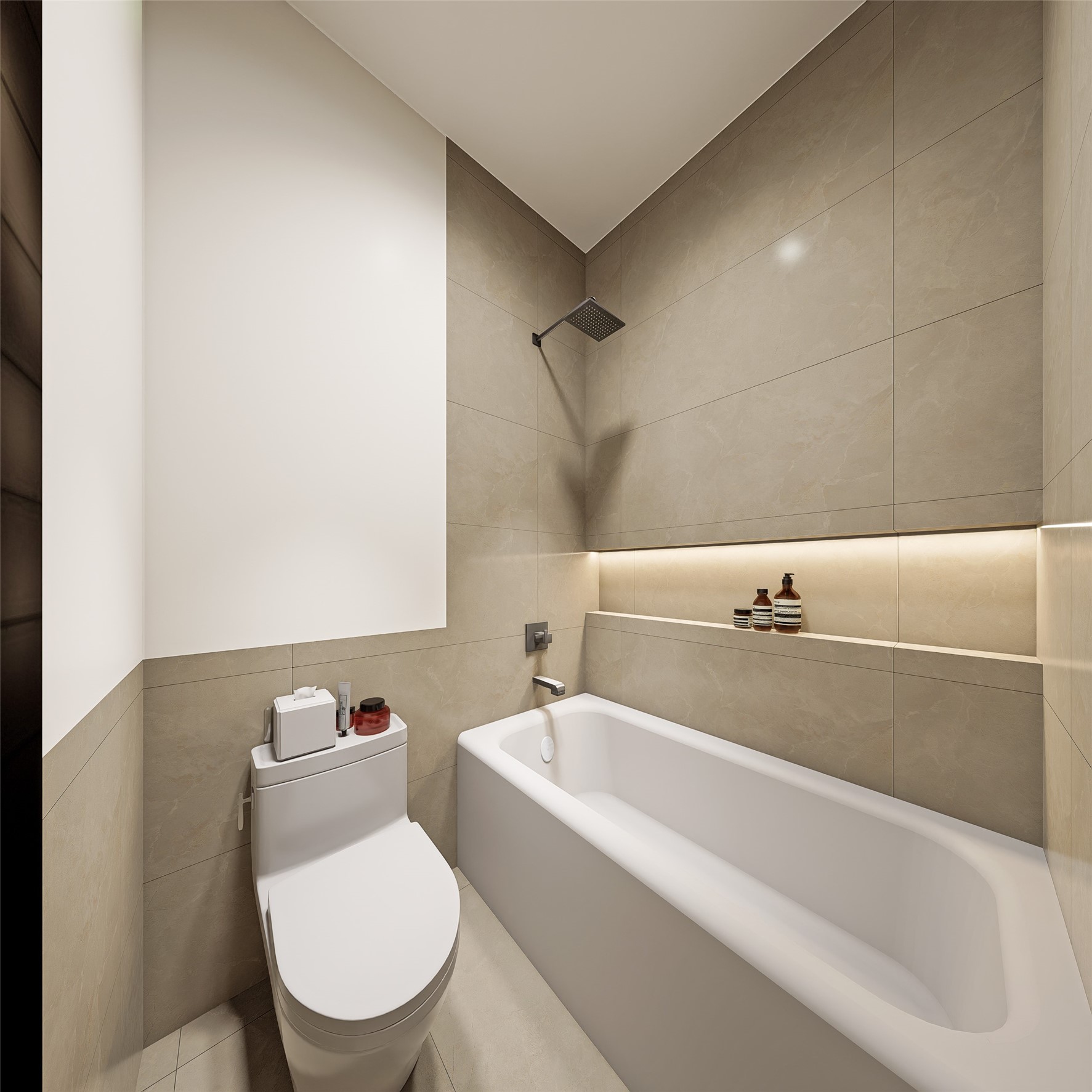 2905 Jones Street Houston, TX 77026 - Photo 21 of 23 a bathroom with a toilet and a bathtub