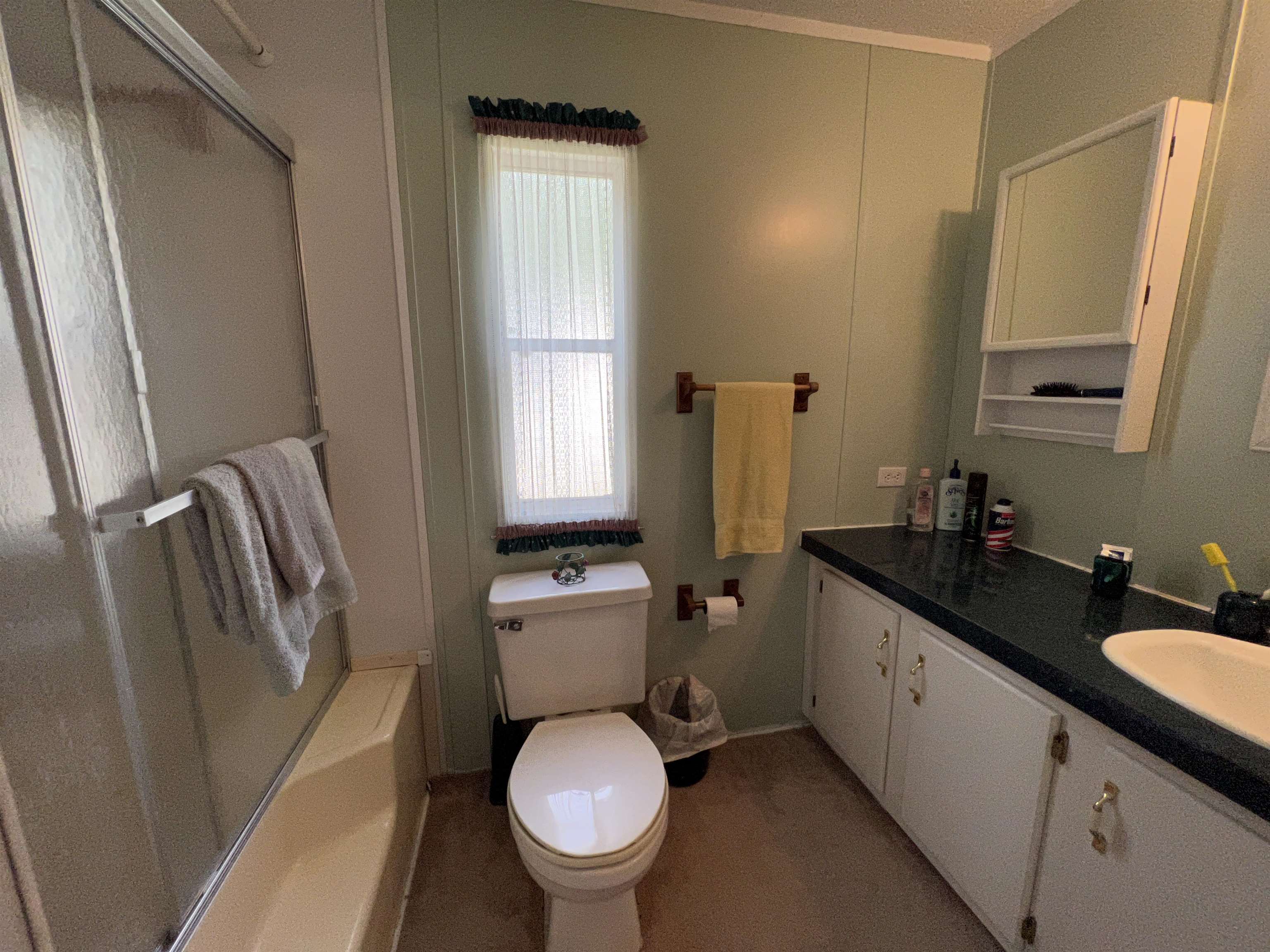 265 Cardinal Road Counce, TN 38326 - Photo 8 of 13 a bathroom with a granite countertop toilet sink and mirror