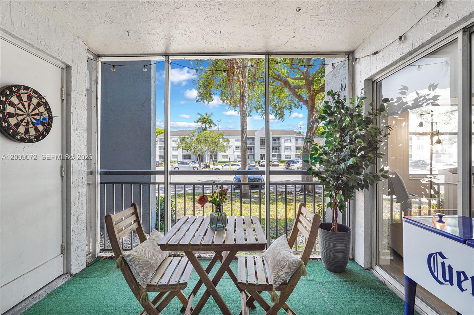 8680 Southwest 212th Street, Unit 105 Cutler Bay, FL 33189 - Photo 11 of 47 Living Room Balcony