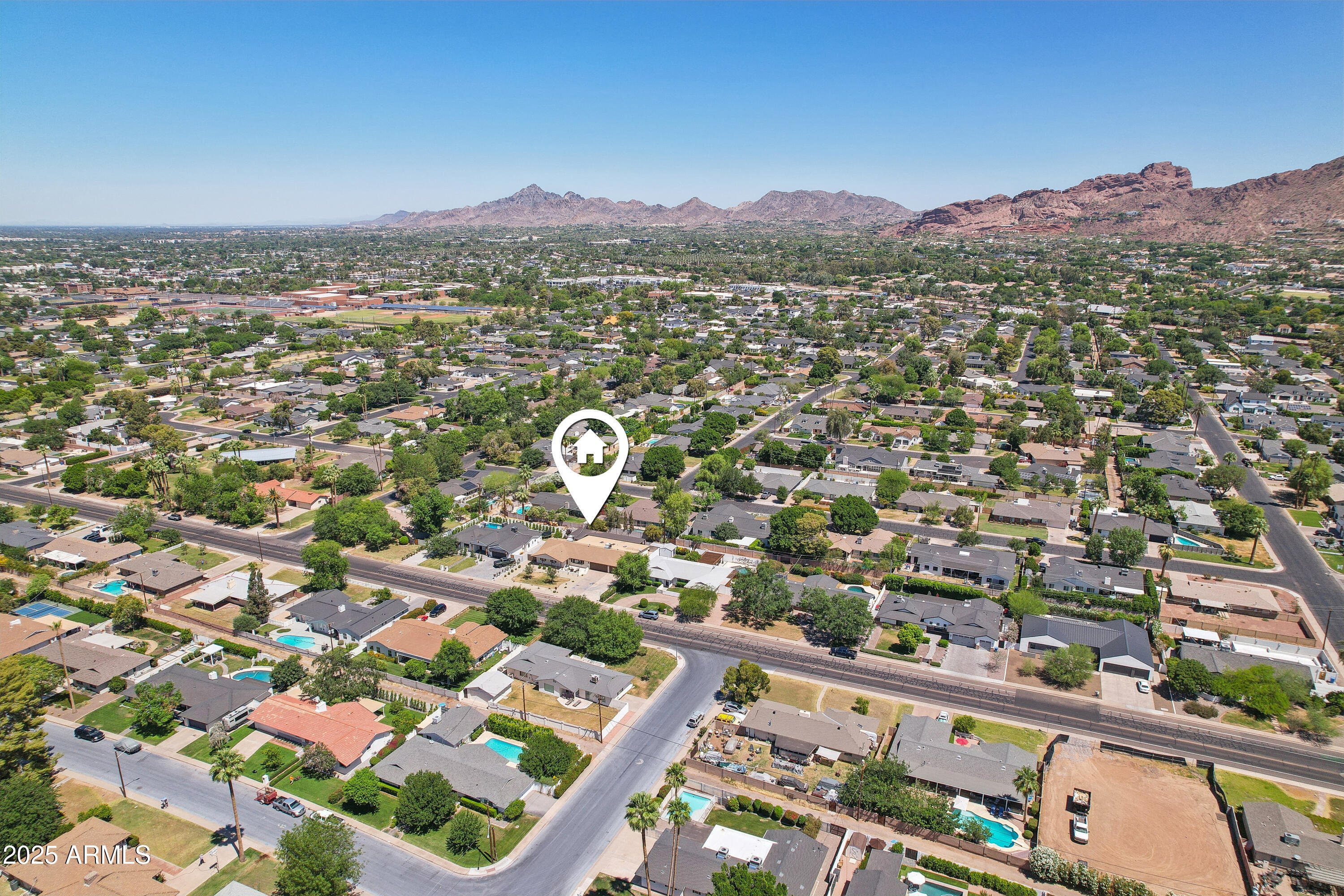 4920 East Osborn Road Phoenix, AZ 85018 - Photo 52 of 53 Aerial