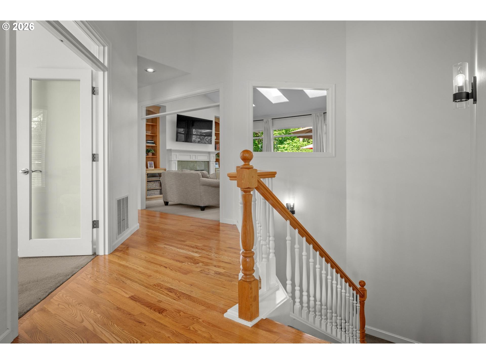 2097 Southwest Nancy Drive Gresham, OR 97080 - Photo 3 of 46 a view of a hallway view with staircase