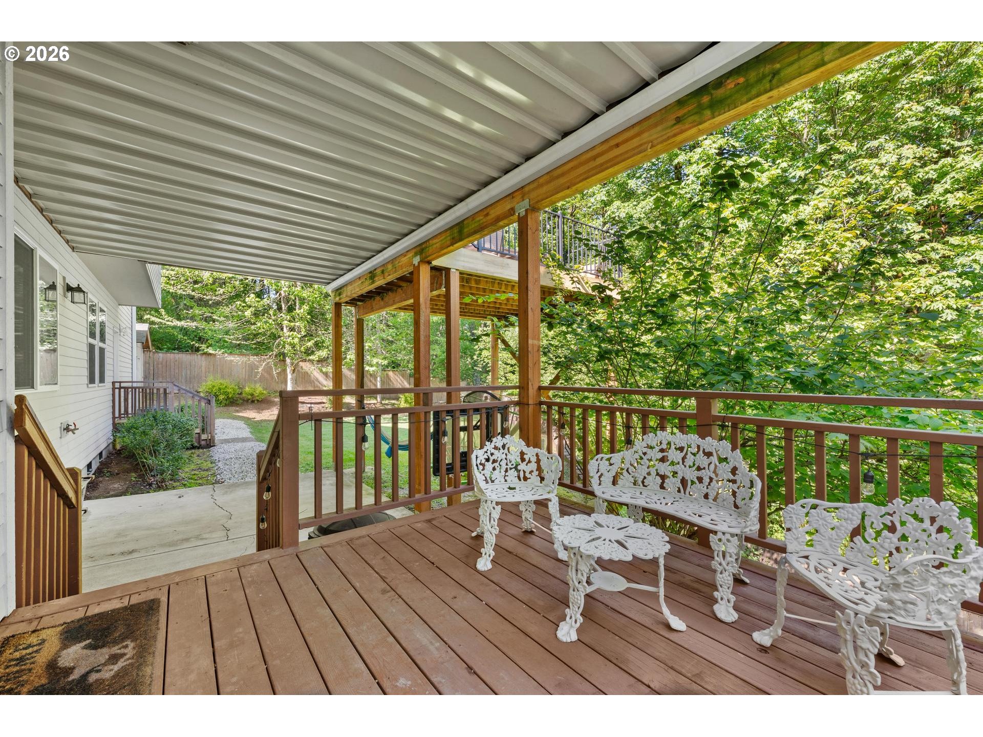 2097 Southwest Nancy Drive Gresham, OR 97080 - Photo 39 of 46 a view of a balcony with wooden floor