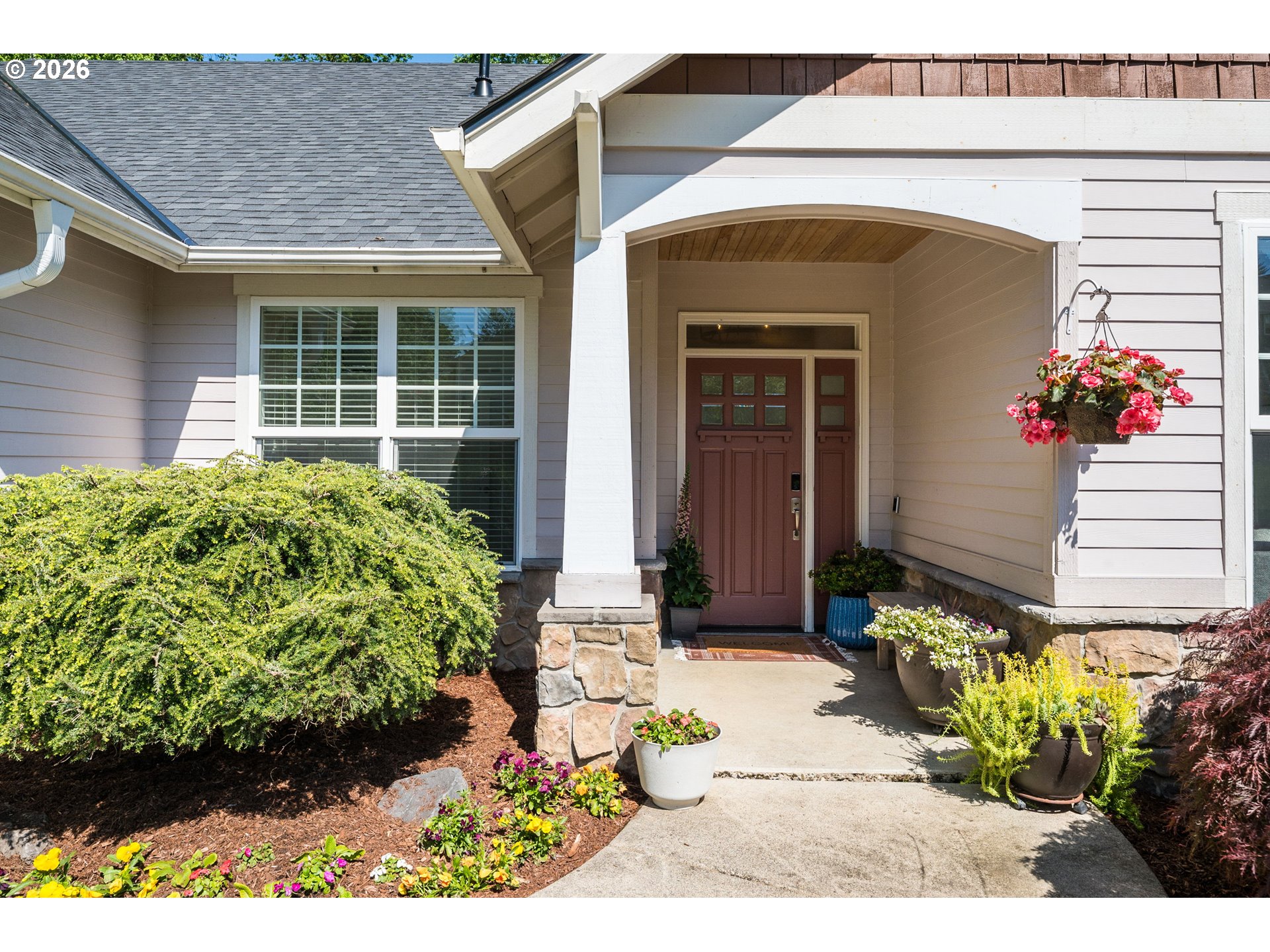 2097 Southwest Nancy Drive Gresham, OR 97080 - Photo 45 of 46 a front view of a house with a yard