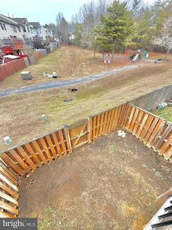 a view of an outdoor space and swimming pool