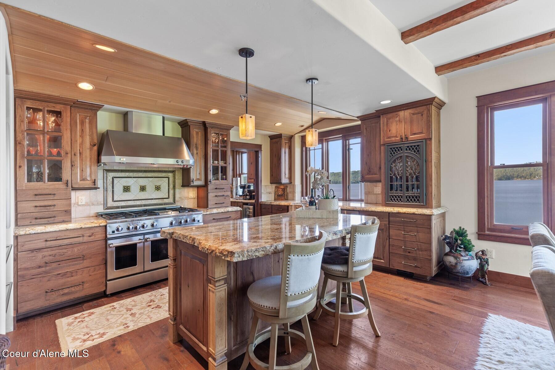 865 East Pine Ridge Drive Harrison, ID 83833 - Photo 11 of 81 Gourmet Entertainer's Kitchen