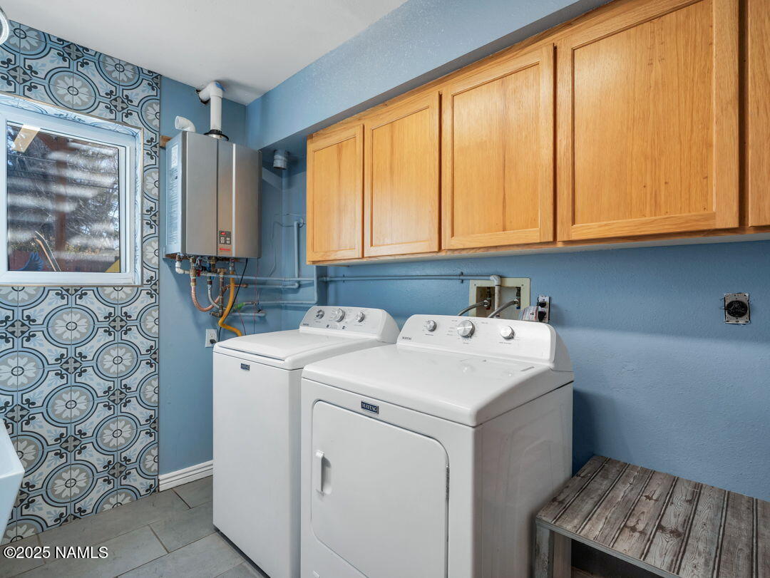 615 West Beal Road Flagstaff, AZ 86001 - Photo 29 of 37 a utility room with dryer and washer