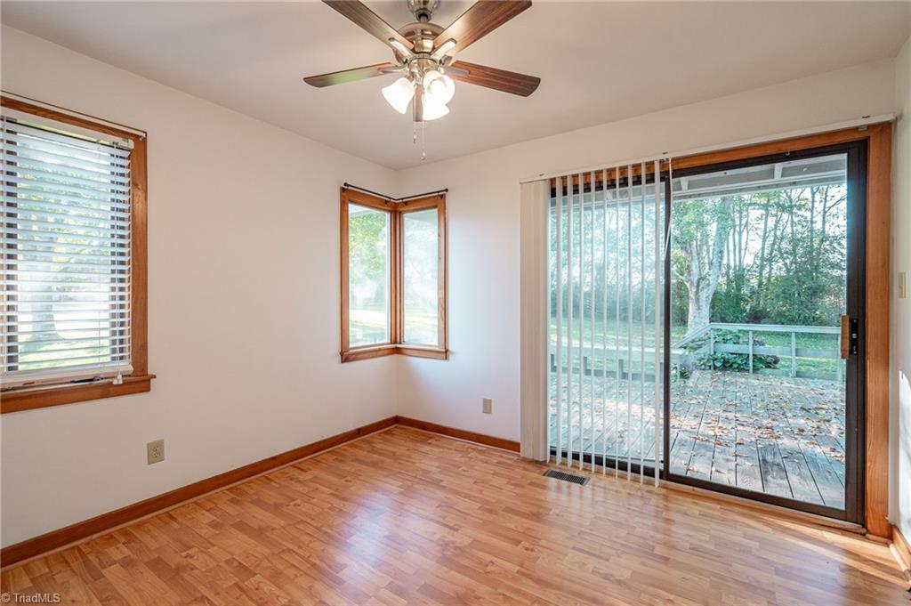 5723 Thom Road Graham, NC 27253 - Photo 29 of 41 Office with Sliding Glass door to Deck