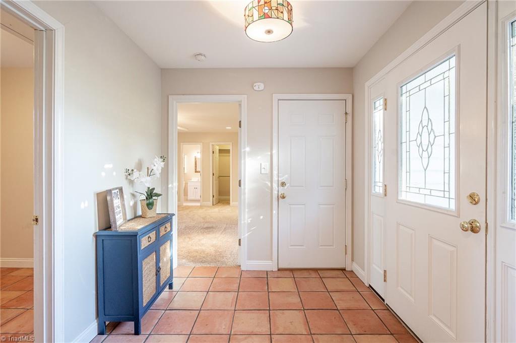 5723 Thom Road Graham, NC 27253 - Photo 4 of 41 Foyer with Hand Made Tile