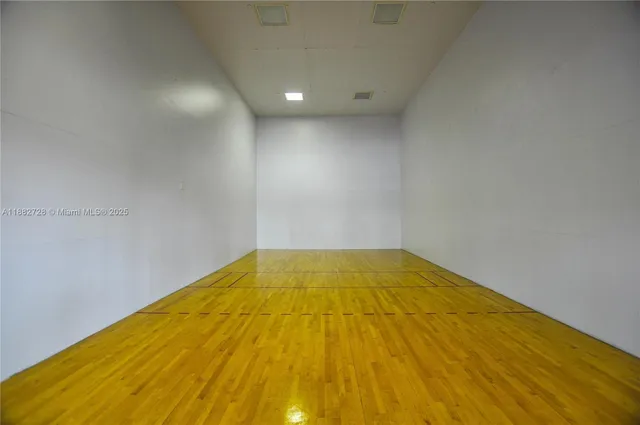 a view of empty room