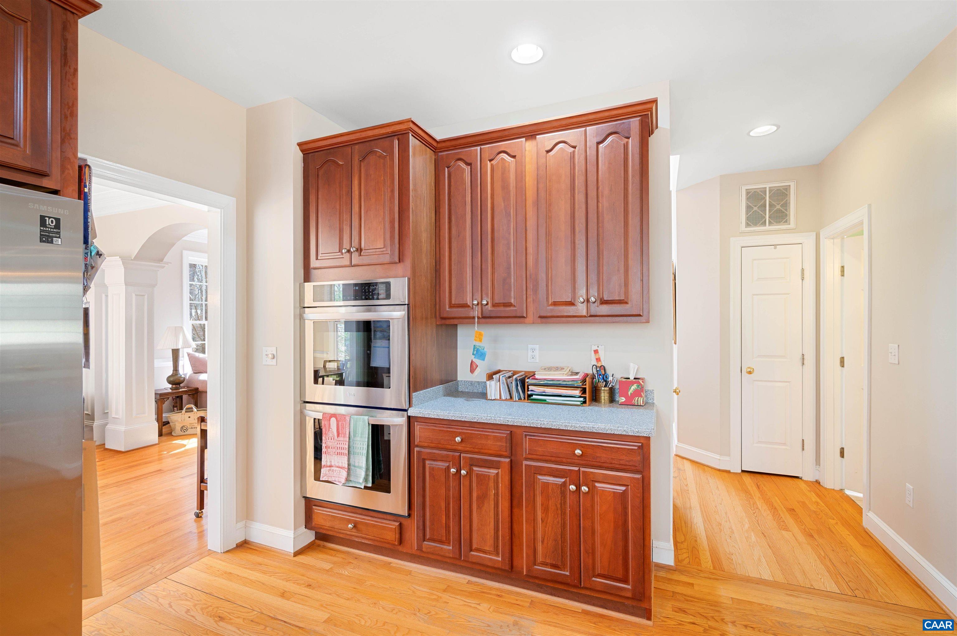 891 Old Ballard Road Charlottesville, VA 22901 - Photo 16 of 49 a kitchen with stainless steel appliances granite countertop a refrigerator and a sink