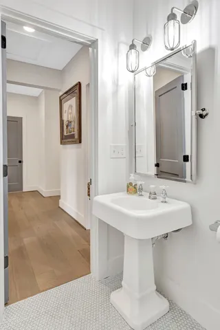 a view of a house with yard and sitting area