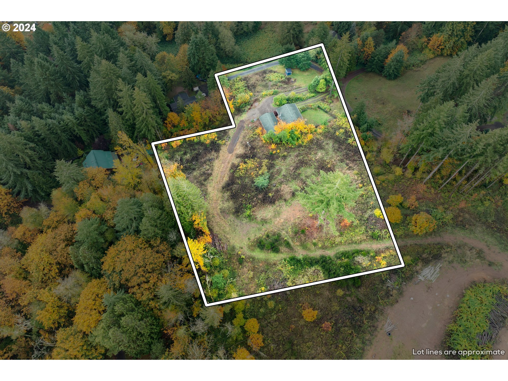 830 Niemi Road Woodland, WA 98674 - Photo 44 of 45 Approximate Property Lines