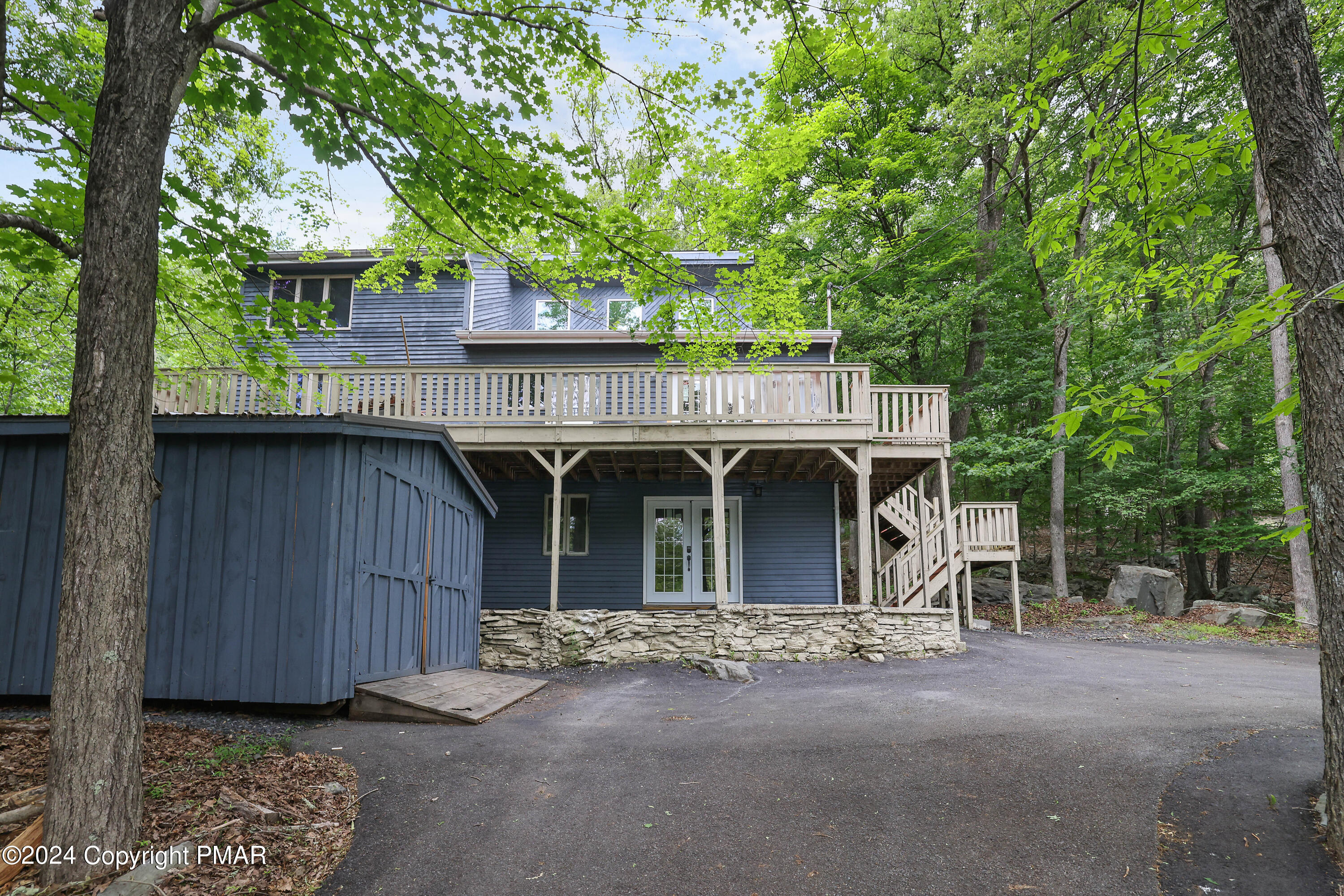 6339 Decker Road Bushkill, PA 18324 - Photo 34 of 58 21-Large Garage-Storage Shed
