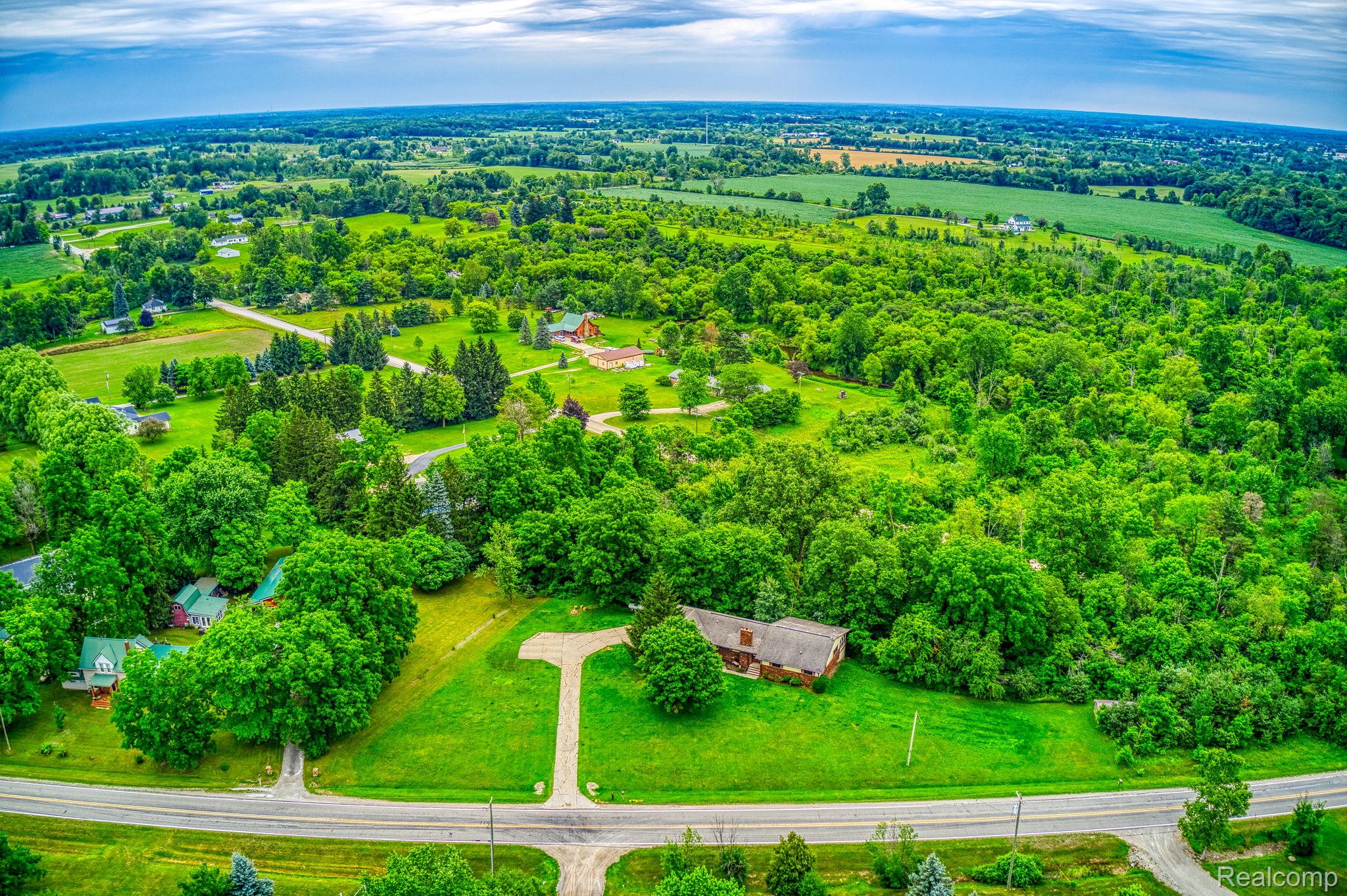 12012 Belle River Road Memphis, MI 48041 - Photo 36 of 41 Drone / aerial view