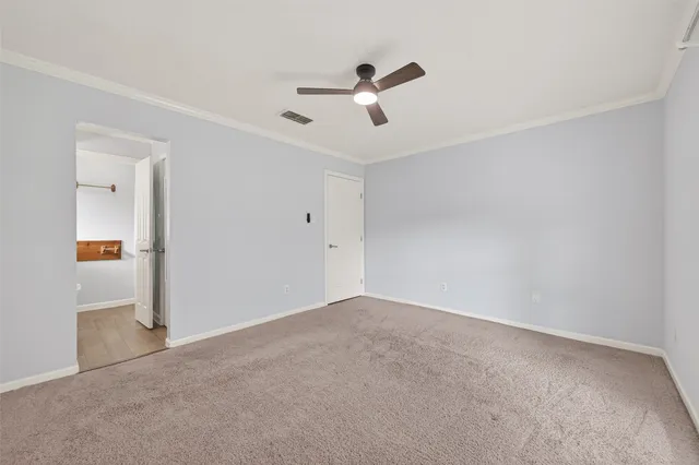 a view of empty room