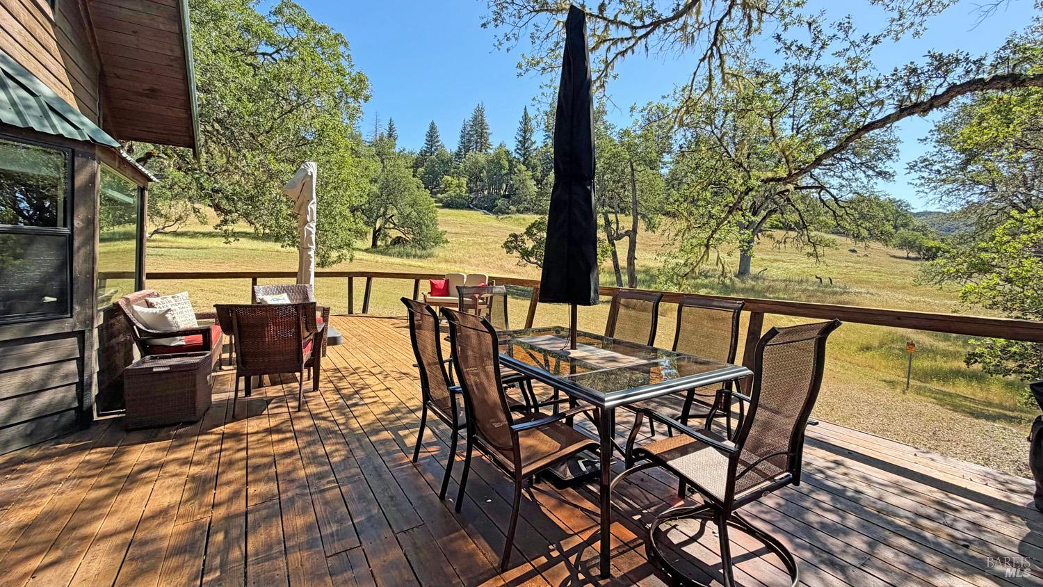 31312 High Point Road Potter Valley, CA 95469 - Photo 39 of 58 a view of an outdoor seating