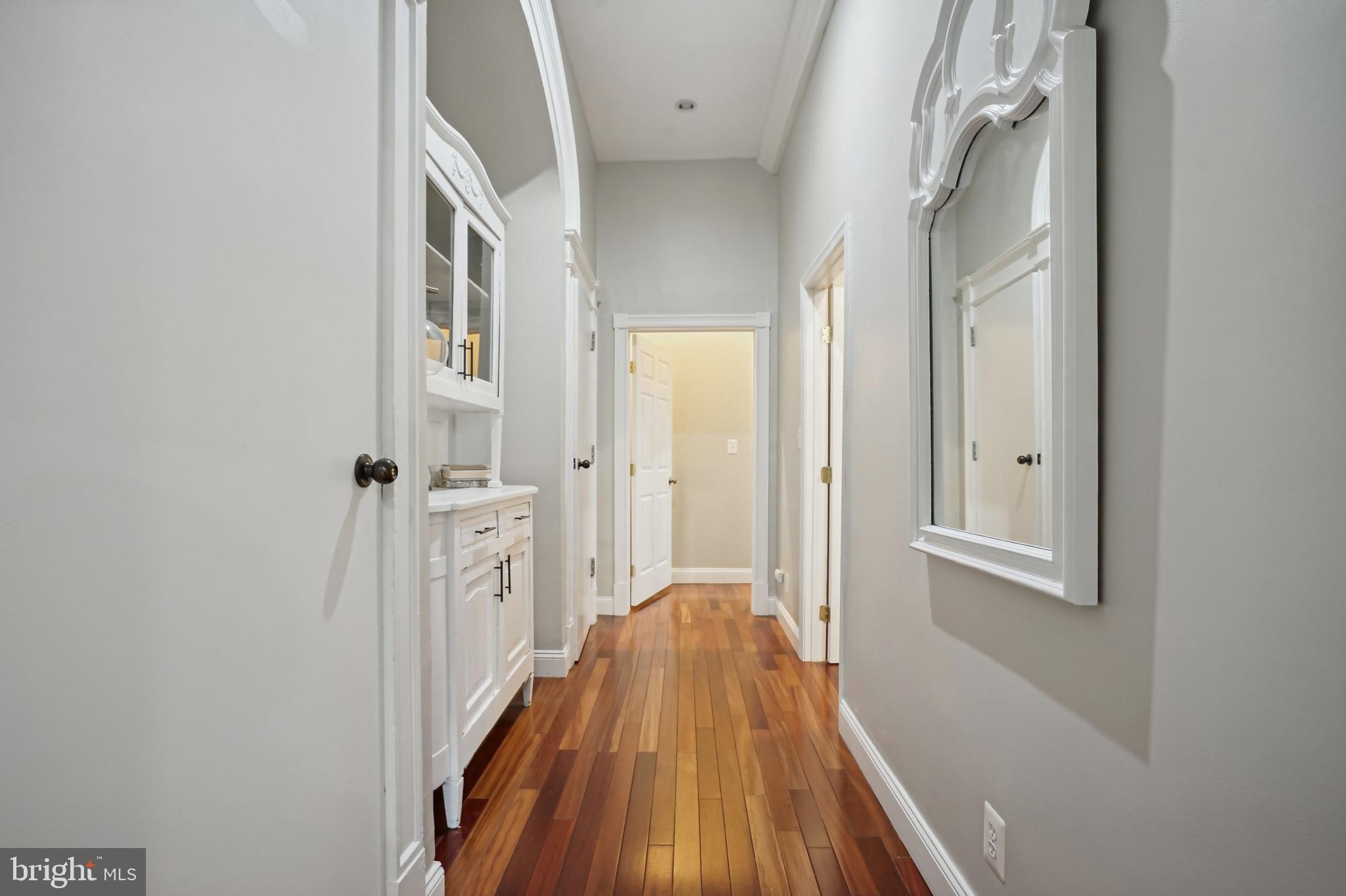 1101 P Street Northwest Washington, DC 20005 - Photo 11 of 50 Gracious hallway shows off the cherry floors