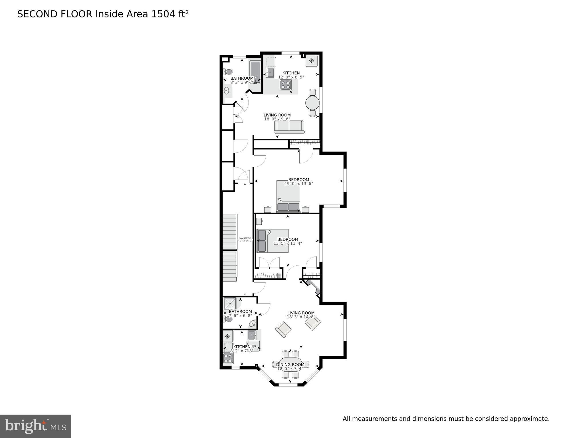 1101 P Street Northwest Washington, DC 20005 - Photo 47 of 50 Units 2F: 1BR/1BA, Unit 2R: 1BR/1BA
