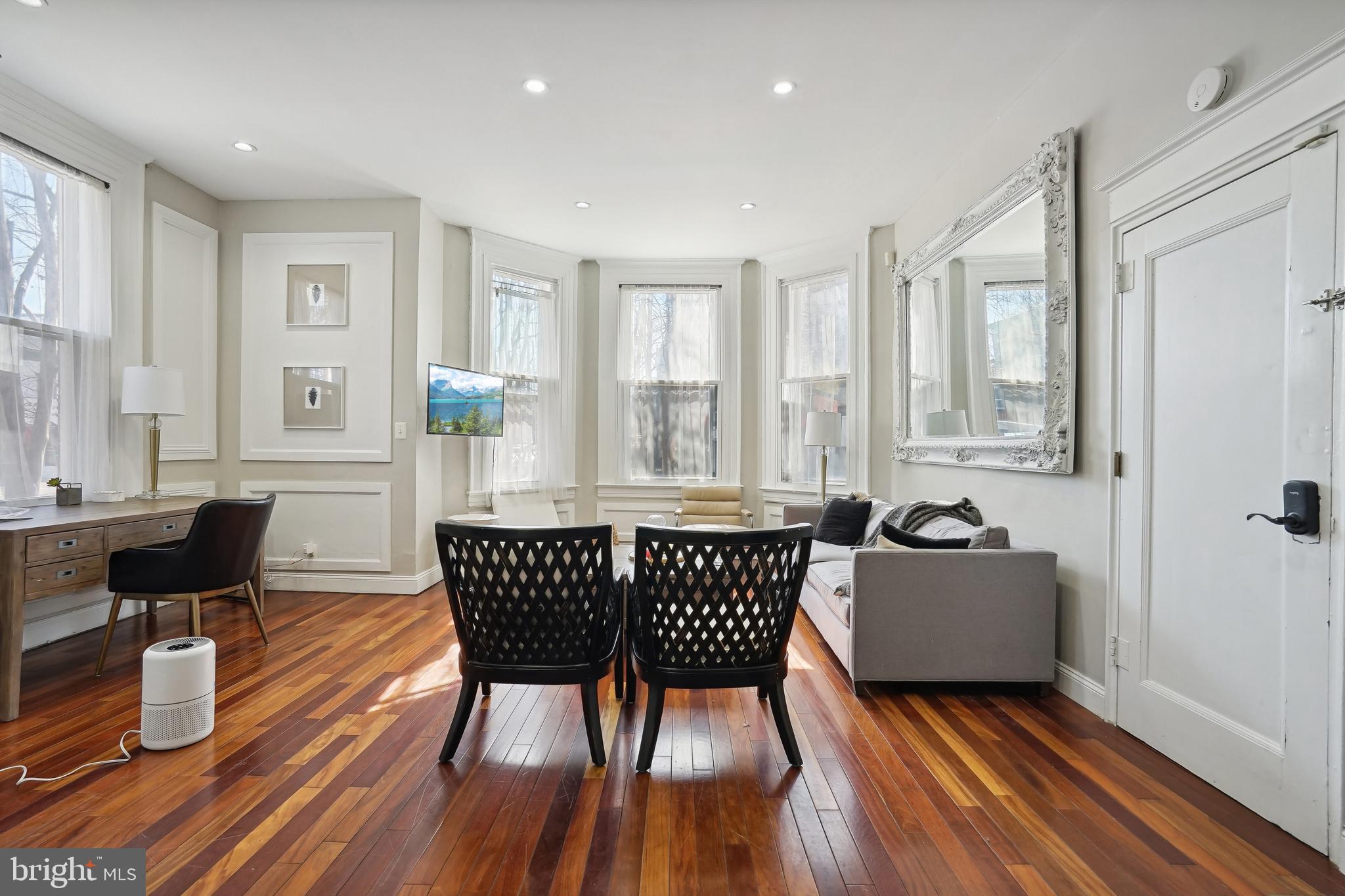 1101 P Street Northwest Washington, DC 20005 - Photo 6 of 50 Unit 1F with wide open living room