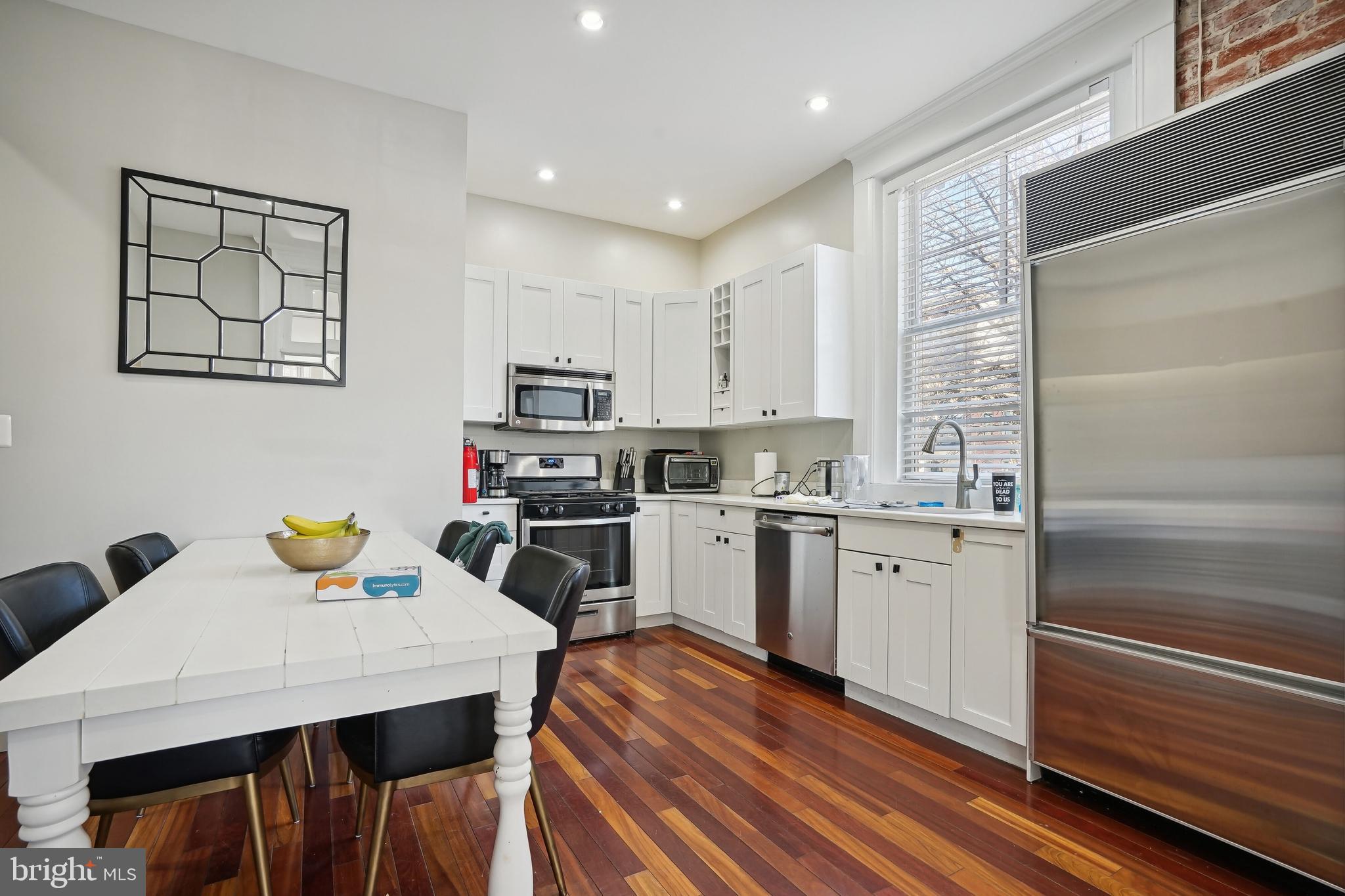 1101 P Street Northwest Washington, DC 20005 - Photo 9 of 50 Gourmet kitchen including a sub zero fridge