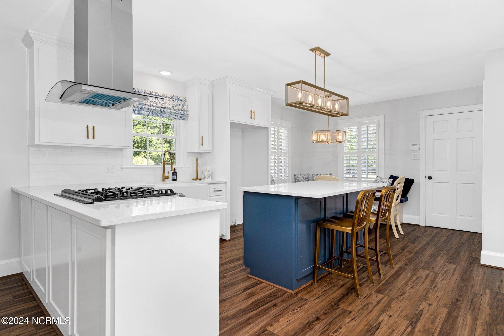 3500 Winstead Road Rocky Mount, NC 27804 - Photo 20 of 40 Open Kitchen with functional island and...