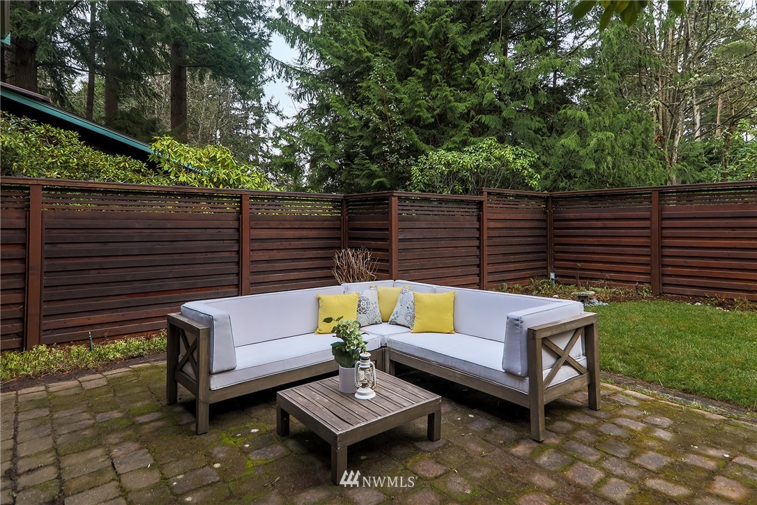 8316 Olympic View Drive Edmonds, WA 98026 - Photo 15 of 38 a view of a bench in the patio
