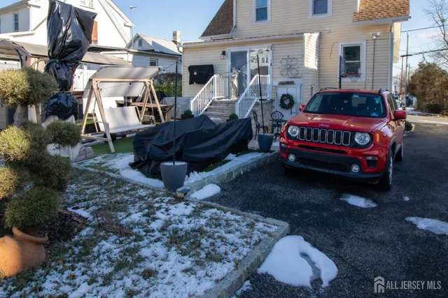 a outdoor space with patio area