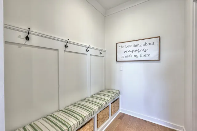 a view of a window in a room