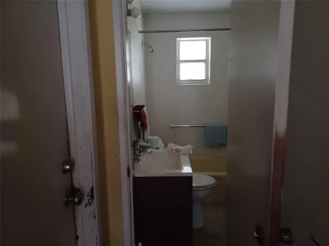 a room with a window