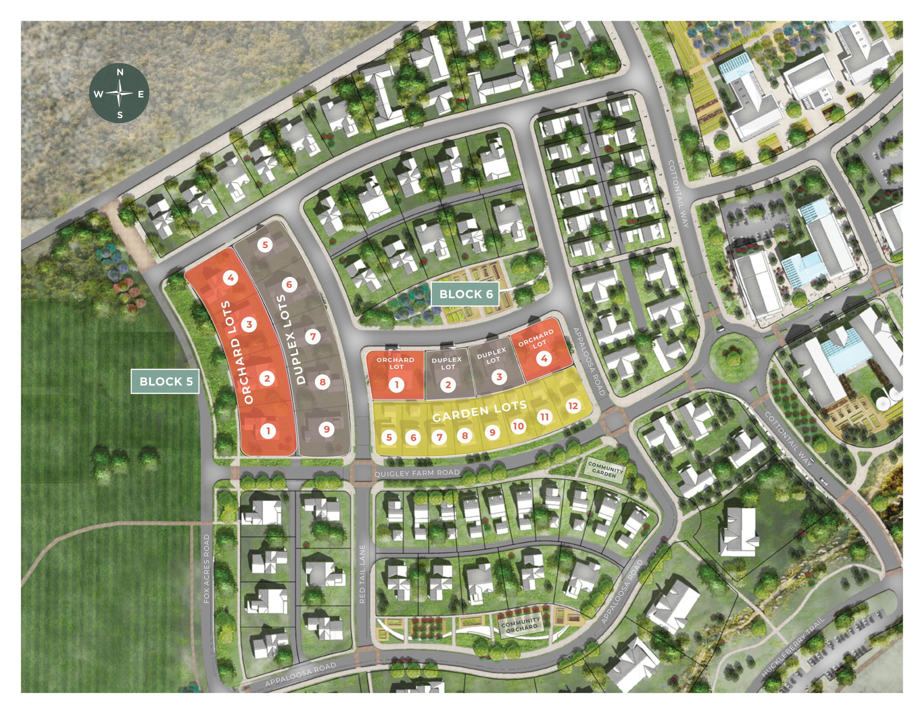 Quigley Farm Phase 2 Site Map